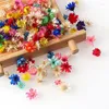 Decoratieve Bloemen 100/200 Stuks Mini Gedroogde Natuurlijke Kleine Ster Bloem Hoofd Diy Epoxyhars Ambachtelijke Zeep Kaars maken Accessoires