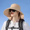 Sombreros de ala ancha Sombrero de safari con solapa para el cuello Red de protección de pesca Senderismo Agujero Caída