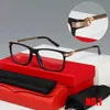 Mode carti top lunettes de soleil montures optiques de luxe hommes et femmes Square business casual style forme sunnies Lunettes encadrées classique Marque simple Ornemental