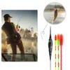 Fishing Accessories 10pcs Electronic Smart Floats Delicate Painting Pattern Bite Reminder Alarm Thickening Luminous Float Fresh Water Buoy 230705