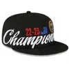 قبعات المصممين قبعات Snapback 2023 أبطال النهائيات ناجتس القبعة النسائية للرجال الفاخرة الأمريكية لكرة القدم سلة CAMO CASPYU CASQUETH BONE GORRAS A48