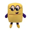 Numberlocks Plush Digital Building Build Toys Children's Mathematics Enlightenment Animation Doll