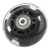 Acessórios de skate 4 peças Roda de rolos 6369 mm Inline Flash PU Rodas substituição 230706