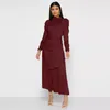 Etnik Giyim Dubai Türkiye Müslüman Moda Başörtüsü Eid Abaya Elbise Kaftan İslam Afrika Elbiseleri Kadınlar için Robe Musulman De Moda Vestidos