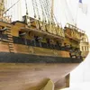 モデルセットUSS Bonhomme Richard Scale 1 48 58 "Wood Model Ship Kit Sail Ship Kit HKD230706