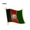 Distintivo de bandeira de metal do Afeganistão KS-0003214n