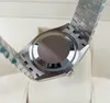 新人デザイナーユニセックス腕時計 36 ミリメートル 126234 レディース腕時計自動機械式ムーブメントグリーンリーフダイヤルジュビリーブレスレット折りたたみバックルメンズ腕時計ボックス付き
