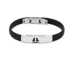 Pulseira Twee Zodiac Preto Sile Aço Inoxidável Constelações Horóscopo Design Wrap Bracelets Para Mulheres E Homens Casal Jóias Drop De Dh4Ag