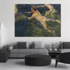 Plaża płótno z krajobrazem Wall Art pływacy Javea Joaquin Sorolla Y Bastida malarstwo Handmade Seascape dekoracja sypialni