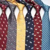 Bow Ties Men And Women's 9cm Polyester Printed Arrow Casual Tie Animal Series