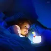 Veilleuses lumière pour enfants oies forme lampe de chevet Dimmable avec fonction de synchronisation chambre chambre d'enfants pépinière USB