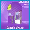 Mrvi Bar 6000 Jetable Vape Pen E Cigarette Dispositif Avec 650 mAh Batterie 13 ml Pod Pré-remplie Catridge rechargeable vape flex max