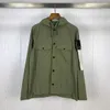 Мужские куртки Stones Island Jacket Дизайнерские значки Водонепроницаемый Свободный стиль Весна Осень Топ Оксфорд Дышащий Портативный Street Cl тепло