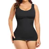 Damen Shapers Nahtloses Korsett mit Brustpolster Sportunterwäsche ohne Stahlring Body Shaping Weste Tops für Frauen