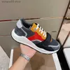 Klänning Hög kvalitet Designer Casual Skor Äkta Läder Klassiska pläd Sneakers bär Stripes Sko Modetränare För Man Kvinna bur color bar sneakers T230706