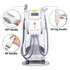 Machine de beauté RF Rajeunissement de la peau Lifting ND Yag Laser Pigment Tattoo Removal Elight OPT IPL Laser Équipement d'épilation indolore