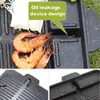 BBQ Grills Grill Pan Plate 32 X 26cm Portable NonStick Coating Butane Gas Stove Cooker Rectangle Korean Barbecue 230706