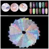 Nail Art Kits 12 Pieces Sticker Self-adhesive Stickers Long-lasting Girl Accessories Unique Style Manicure Supply Hand Decoration