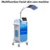 Élimination des rides de la machine de microdermabrasion faciale Hydro 6 couleurs Traitement PDT Élimination de la pigmentation de l'acné du visage Blanchiment de la peau Resserrement de l'équipement de beauté