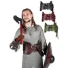 Bälten Klassisk medeltida stil unisexbälte med bred bredd och robust rem Vuxendräkter Kläder Armor Pirate Knight