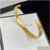 Дизайнерский дизайнер манжета Gold Bracelet Fashion G Dewelly Modeling Design очень красиво браслеты с каплями Dhneu