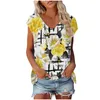 Vrouwen T-shirts Voor Vrouwen Womens Korte Mouw Tops Dressy Zomer V-hals Casual Trendy Blouses Tees Mode Vrouw 2023 Kleding