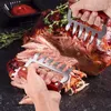 BBQ Grills Kitchen Bbq Tool Bear Claw Meat Shredder Vegetable Slicer Cutters Beer Opener Grinder Tear Roasting Fork Tools 230706