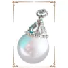 925 Designer di cranere di perle d'acqua dolce intarsiate in petalo collane di petalo Valentine039s day Gift7062767