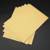 Cartes de voeux 50pcs Enveloppes en papier kraft vierges Enveloppes classiques de couleur unie pour le stockage de lettres d'affaires d'école de bureau 229x162mm 230706