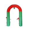 Christmas Garden Decoration Site Layout Props Inflatable Christmas Arch Santa Claus Snowman