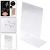 Sieraden Pouches Acryl Oorbellen Display Stand Ketting Oorstekers Hanger Gift Clear Board Case Rack Voor Pography Retail Opslag Winkel