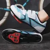 Cycling Footwear 2023 New Ultralight MTB Cycling Shoes Men Breathable Bicycle Sneakers Women Racing Road Bike Shoes Self-Locking SPD Cleat Shoes HKD230706