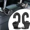 New New Hidden Car Back Seat Hooks Poggiatesta Mount Hanging Holder Bearing 20kg Auto Bags Storage Organizers Ganci Accessori