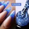 Nail Polish UR SUGAR 7ml Snow Flake Gel Nail Polish UV LED Semi Permanent Blue Green Pink White Snow Sequins Nails Art Design Varnish 230706