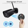 Câmeras IP 5MP Wireless IP Camera Outdoor 1080P 2MP AI Human Detect CCTV Security Camera Two Way Audio IR Night Vision Bullet Wifi Camera 230706