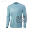 Fishing Accessories HUK Men's Fishing Shirts Summer Quick Dry UPF 50+ UV Outdoor Sport Tops Gear Racing Clothing Sportwear Fishing Clothing Hoodie HKD230706