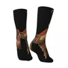 Calcetines de hombre divertidos Happy Run Vintage Harajuku se necesitan dos jugadores juego cooperativo Street Style Crew Crazy Sock regalo impreso