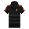 Męskie dresy mody Polos luksusowe włoskie projektanta dzianiny koszulka haftowa kucyk f1 T-shirt Polo Formula One Racing Suit Zepd Zepd