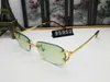 occhiali da sole sportivi moda rossa per uomo occhiali corno di bufalo unisex occhiali da sole senza montatura da donna montatura in metallo oro argento montatura occhiali lunette