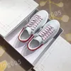 2023 nuevo top fuera de la oficina zapatos blancos diseñador mujer zapatillas de deporte de color mezclado con cordones planos casuales hombres primavera otoño zapatos para caminar tamaño 35-45 hl210208