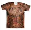 2023 sommer Hawaiian Herren Kurzarm Strand Shirts Casual Splatter Tie-dye 3D Gedruckt Shirts Plus Größe S-6XL Mode Streetwear männer Tops U01