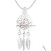 Medaillons Dhs 251 Stijlen Parel Kooi Hanger Opening Kooien Medaillon Charm En 925 Sterling Sier Smooth Snake Chains Mode Diy Sieraden D Dh68Y