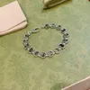 인기있는 패션 팔찌 남성 그라디언트 뱅글 뱅글 유전자 디자이너 Ggity Bracelets Jewelry Womens GGS 클래식 체인 AG10F