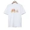 Maglietta da donna maglietta da uomo designer di camicie da uomo Palmangel City Designer Limited Stampa di lettere bianche rosa Maglietta da donna da uomo di design oversize S-XL
