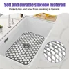 Table Mats Kitchen Sink Protector Mat Eco-Friendly With Quick Draining Design Protectors For Stainless Steel