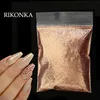 Nail Glitter 10G Guld Silver Glitter Nagelpulver Flake Dammproof Gel Polering Nagellack Tillbehör för Mode Art Decoration Supplies 230705