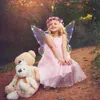 LED Light Sticks Butterfly Fairy Wings for Halloween Cosplay Elf Princess Angel Stage Performance Decoration Party Favors Christmas Costume 230705