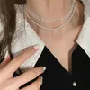 Choker Elegant Baroque Two Layers Collar Beads Pearl Necklace For Women Girls Wedding Vintage Gifts Party Jewelry