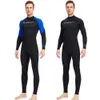 Costumi da bagno Uomo Manica lunga Quick Dry Costume da bagno Adulto Nylon Protezione UV Snorkeling Surf Muta Sport acquatici Onepiece Diving 230706