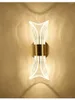 Applique murale créative LED luxe acrylique mode moderne salon chevet lumière couloir papillon forme luminaires éclairage